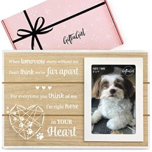 giftagirl popular dog memorial gifts - beautiful pet memorial gifts or pet loss gifts. our classy cat or dog memorial picture frame will show someone you care. loss of dog gifts or cat memorial gifts
