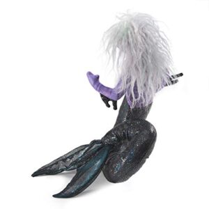 Folkmanis Sea Nymph Finger Puppet, Purple; White; Blue; Black, 1 EA