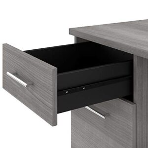 Bush Furniture Somerset 72W Office Desk with Drawers in Platinum Gray