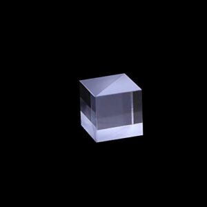 Optical Glass Cube Dichroic Beam Splitter Prism Ratio 50:50 Spectrome Sicence 20X20X20MM