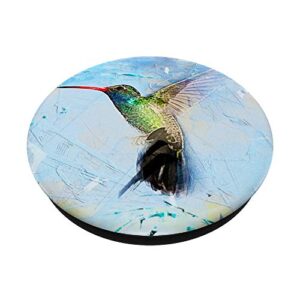 Hummingbird Nature for Birds lovers Gift PopSockets Grip and Stand for Phones and Tablets