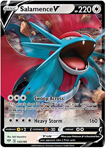 Pokemon - Salamence V - 143/189 - Ultra Rare