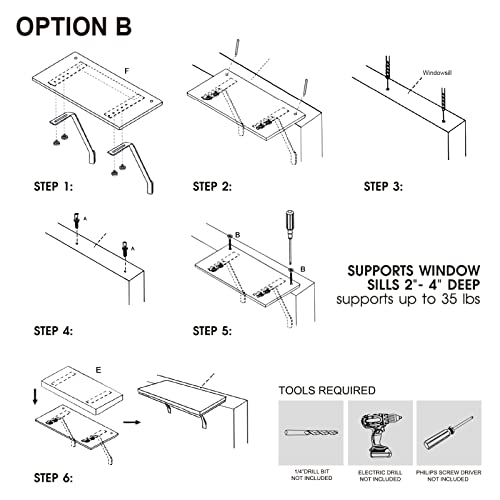 Topmart Window Sill Cat Perch,Kitty Sill,Cat Window Perch for Large Cats,Cat Window Seat,Cat Shelf for Window Sill,Window Cat Bed,Pet Window Perch Shelf