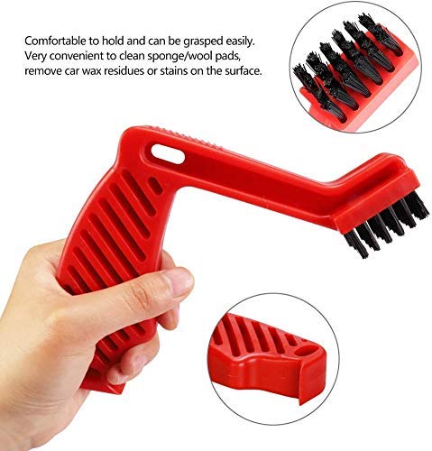 Foam Pad Brush, Car Buffing Pad Professional Cleaning Tool