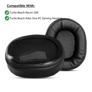 YDYBZB Upgraded Thicken Ear Pads Cushions Cups Replacement Compatible with Turtle Beach Recon 200 Atlas One PC Gaming Headset