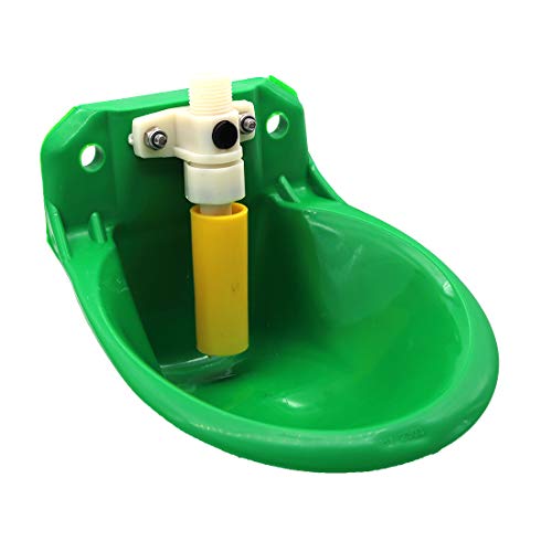 MINYULUA Plastic Sheep Water Bowls Automatic Sheep Goats Drinking Waterer Bowl Feeder Tool Automatic Stock Feeder Trough Bowl Dispenser for Pigs Horse Cattle Goat Sheep Dog