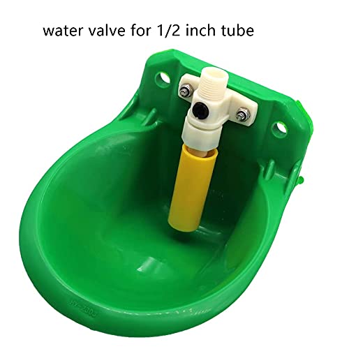 MINYULUA Plastic Sheep Water Bowls Automatic Sheep Goats Drinking Waterer Bowl Feeder Tool Automatic Stock Feeder Trough Bowl Dispenser for Pigs Horse Cattle Goat Sheep Dog