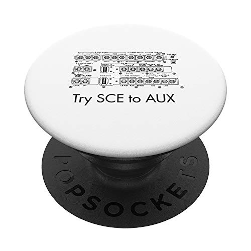 Try SCE to AUX Apollo Space Race Rocket Science Astronaut PopSockets PopGrip: Swappable Grip for Phones & Tablets