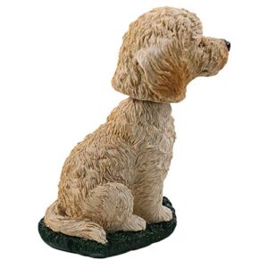 Animal Den Labradoodle Dog Bobblehead Figure for Car Dash Desk Fun Accessory