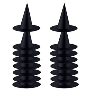 virtue morals 16 pieces halloween witch hat halloween decorations witch hat halloween party decoration hats