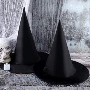 Virtue morals 16 Pieces Halloween Witch Hat Halloween Decorations Witch Hat Halloween Party Decoration Hats