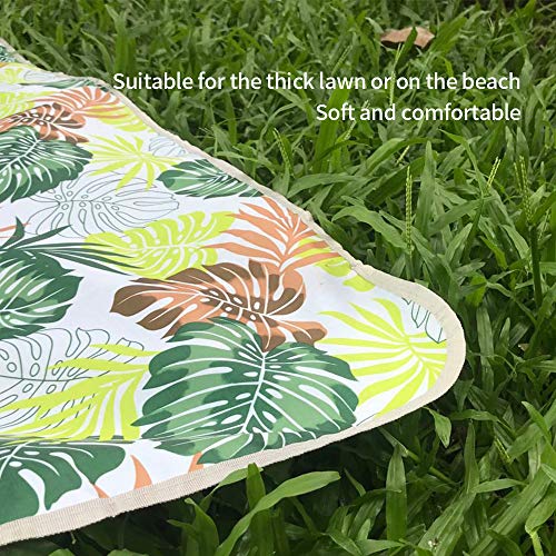 Picnic Mat,Reversible Mats,Beach Blanket,59"x 79"Large Floor Mat for 6 Adults Outdoors Rugs,Patio,Backyard,Deck,Trailer,Camping,Travelling Rugs ,Yoga,Exercise(59"x79", green01)