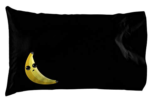 Jay Franco Fortnite Peely Nana 1 Single Pillowcase - Double-Sided Super Soft Bedding Features Agent Peely