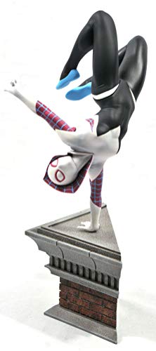 Marvel Gallery: Spider-Gwen (Handstand Version) PVC Figure, Multicolor, 11 inches