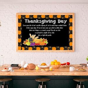 Halloween Thanksgiving Pumpkin Scalloped Border Trim for Fall Classroom Bulletin Board Decoration 36 Feet