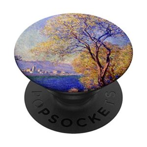 monet's gardens impressionism popsockets swappable popgrip