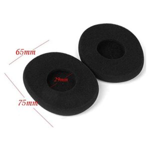 Asng Earpads Ear Pads Replacement Cushions for Logitech H800 Headphones 75x65mm