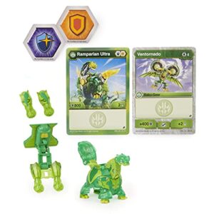 Bakugan Ultra, Ramparian with Transforming Baku-Gear, Armored Alliance 3-inch Tall Collectible Action Figure
