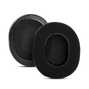 upgraded gel-infused ear pads cushions cups replacement compatible with steelseries arctis 1 arctis 3 arctis 5 arctis 7 arctis pro arctis 9x gaming headset headphone (black gel-infused)