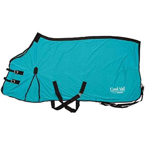 Weaver Leather CoolAid® Equine Cooling Blanket (84", Turquoise)