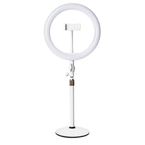 littil superstar - 10-inch usb ring light for desk or table | 3 light modes with flexible smartphone stand | streaming, zoom calls, youtube makeup tutorials, stories, tiktok, or selfies