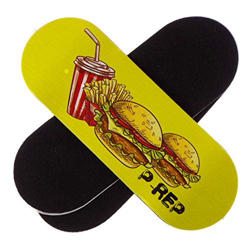 P-REP Cheeseburger Cheeseburger - Solid Performance Complete Wooden Fingerboard (Chromite, 34mm x 97mm)