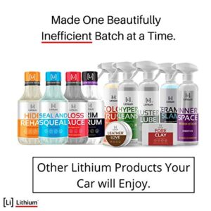 Lithium Inner Space - Interior Detailer, Conditioner, And Protectant. Revives Interiors and Keeps Them Looking New - Natural Appearance, UV Inhibitors, Low Sheen Formula, Makes Surfaces Healthy, Not Shiny.