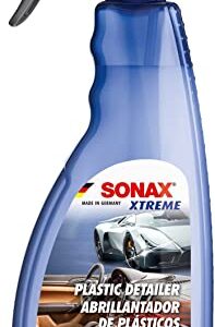 Sonax Plastic Detailer | Water Based Dressing | Shiny Plastic Dressing or Can Dilute 1:1 for Matte Finish | Perfect for Any Engine Dressing | (500ml or 16.9oz)