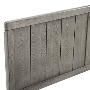 Modway Robbie Wood Twin Headboard in Gray