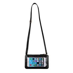 Shoulder Cross-Body Cell Phone Touch-Screen Pouch Bag Case for Motorola Moto G Pure, G Power G Stylus (2022), G Play, E7, G 5G G9 Plus Play, One 5G UW, One 5G ace, G8 Power