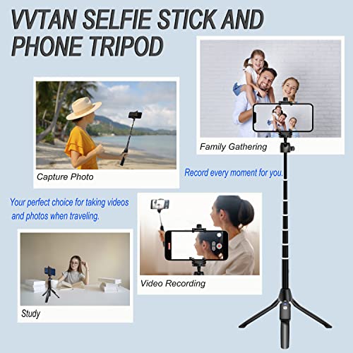 Selfie Stick, 40 inch Selfie Stick Tripod with Wireless Remote, Phone Tripod Stand Compatible with iPhone 14 13 12 11 pro Samsung Note 20 10 S20…