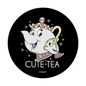 Disney Beauty and the Beast Mrs. Potts and Chip Cute-Tea PopSockets PopGrip: Swappable Grip for Phones & Tablets