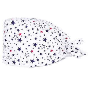 scrubs cap -yingji adjustable working cap with sweatband- ​suitable for men and women scrub cap， one size multi color