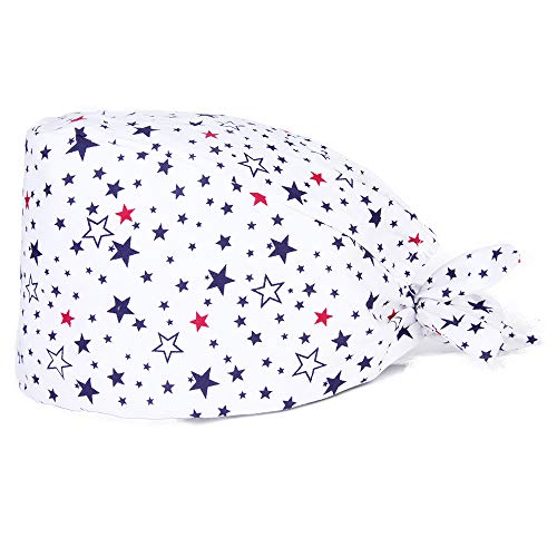 Scrubs Cap -Yingji Adjustable Working Cap With Sweatband- ​Suitable for Men and Women Scrub Cap， One Size Multi Color