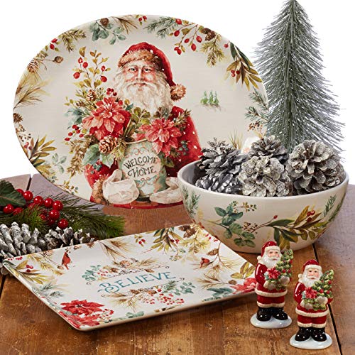 Certified International Christmas Story 16pc Dinnerware Set, Service for 4, Multicolored