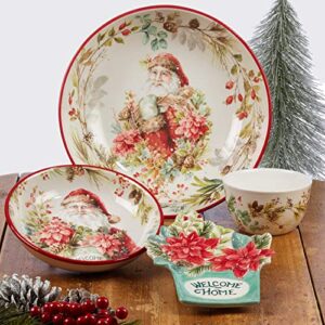 Certified International Christmas Story 16pc Dinnerware Set, Service for 4, Multicolored