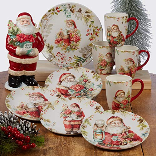 Certified International Christmas Story 16pc Dinnerware Set, Service for 4, Multicolored