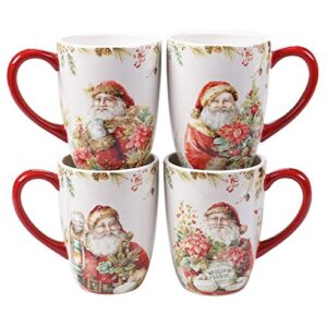 Certified International Christmas Story 16pc Dinnerware Set, Service for 4, Multicolored