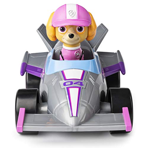 Paw Patrol, Ready, Race, Rescue Skye’s Race & Go Deluxe Vehicle with Sounds, for Kids Aged 3+