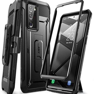 SUPCASE Unicorn Beetle Pro Series Case for Samsung Galaxy Note 20 Ultra (2020 Release), Full-Body Rugged Holster & Kickstand Without Built-in Screen Protector (Black)