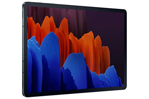 SAMSUNG Galaxy Tab S7+ Plus 12.4” 128GB Android Tablet w/ S Pen Included, Edge-to-Edge Display, Expandable Storage, Fast Charging USB-C Port, ‎SM-T970NZKAXAR, Mystic Black