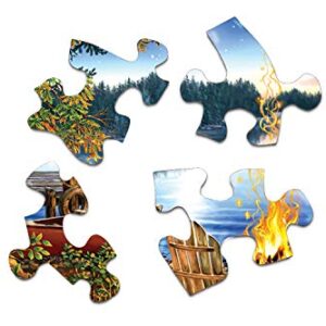 Springbok Majestic 500 Piece Wood Jigsaw Puzzle - Lakeside