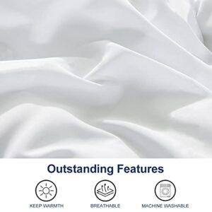 ACCURATEX King Size Hybrid Memory Foam Pillows Set of 2 with Super Soft Down Alternative Comforter King Size