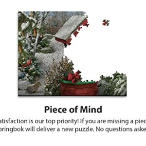 Springbok 500 Piece Jigsaw Puzzle Winter's Wish - Made in USA