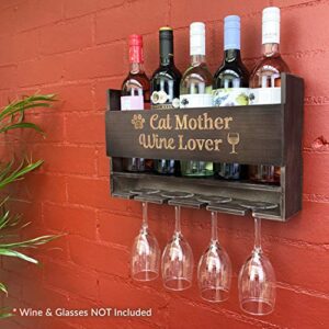 GIFTAGIRL Cat Lover Gifts for Women This Christmas. Our Cat Mother Wine Lover Wine Gifts for Women or Cat Themed Gifts for Women are Ideal Cat Gifts for Cat Lovers and Arrive Beautifully Gift Boxed