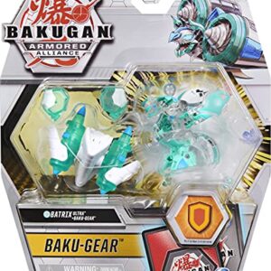 Bakugan Ultra, Batrix with Transforming Baku-Gear, Armored Alliance 3-inch Tall Collectible Action Figure