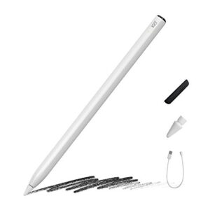 palm rejection stylus pen for apple ipad, pencil with tilt sensitivity digital pen compatible with ipad(2018 and later version) ipad pro 11&12.9inch/air 3&4&5/mini 5&6/ipad 6/7/8/9/10th generation