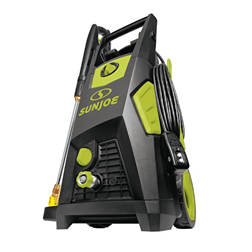 Sun Joe SPX3500 2300 Max Psi 1.48 Gpm Brushless Induction Electric Pressure Washer, w/Brass Hose Connector & SPX-HDC1G House and Deck All-Purpose Pressure Washer Rated Concentrated Cleaner, 1-Gallon