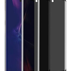 [2 Pack] Galaxy Note 20 Ultra Privacy Screen Protector, Tempered Glass Anti-Spy Black Screen Protector for Samsung Galaxy Note 20 Ultra, Anti-Peek 9H Easy Install [Don’t Support Fingerprint Unlock]