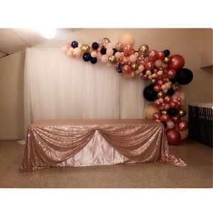 Pastel Peach Balloons 50 Pcs 12 inch Latex Party Balloons for Wedding Engagement Birthday Baby Shower Party Decoration